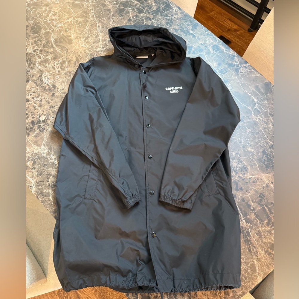 Carhartt WIP Astra Black Coaches Jacket - Picture 3 of 5